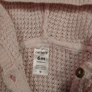 Carter's Baby Cotton Hooded Cardigan